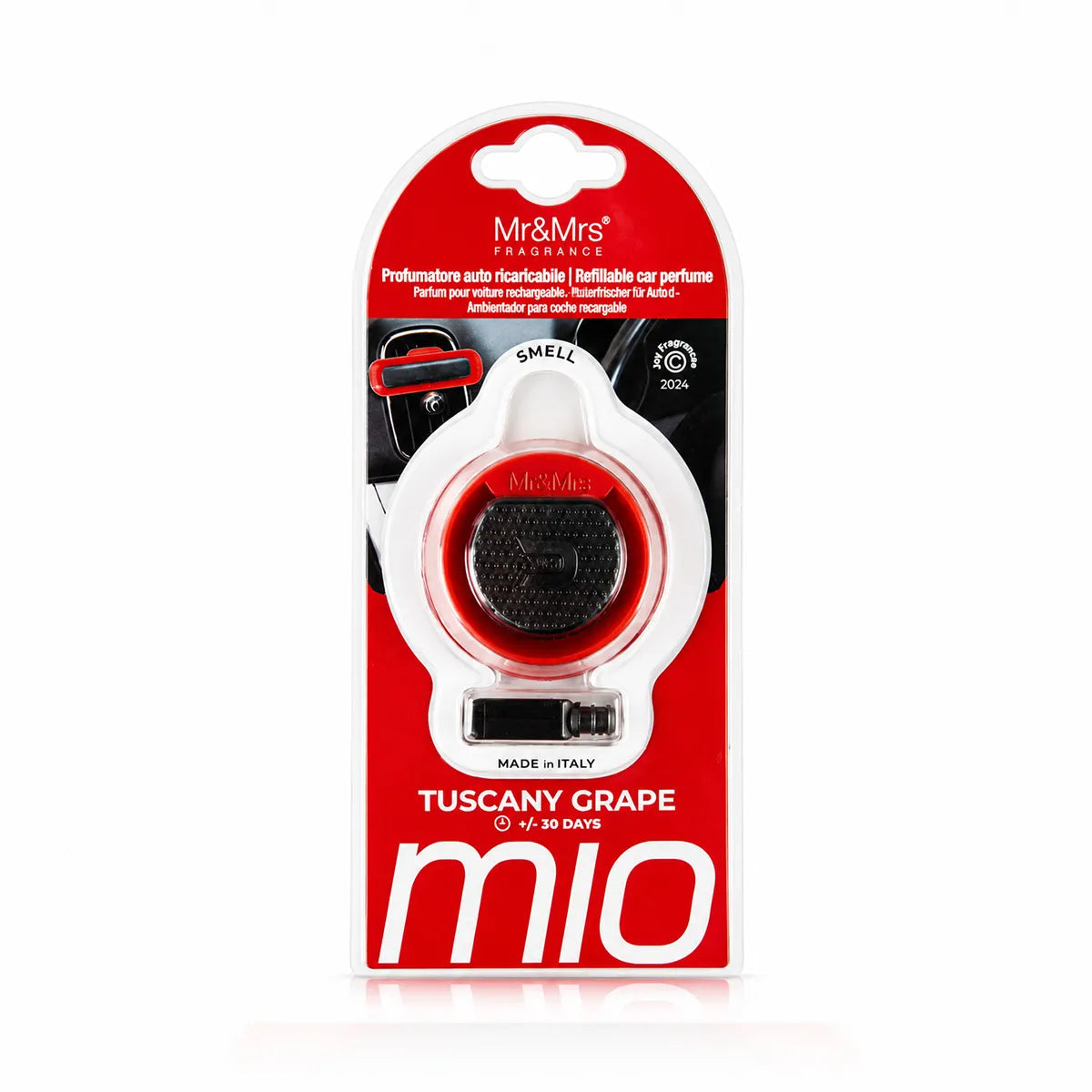 AROMATIK MR & MRS MIO ROUND TUSCANY GRAPE (RED)
