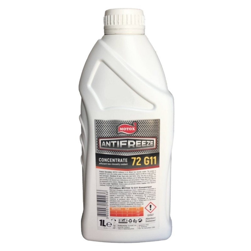 ANTIFRIZ MOTOX -72°C (G11) 1 L