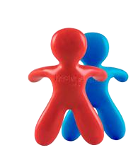 AROMATIK MR & MRS CESARE - NATIONAL SPIRIT NEW CAR (RED & BLUE) 2CP