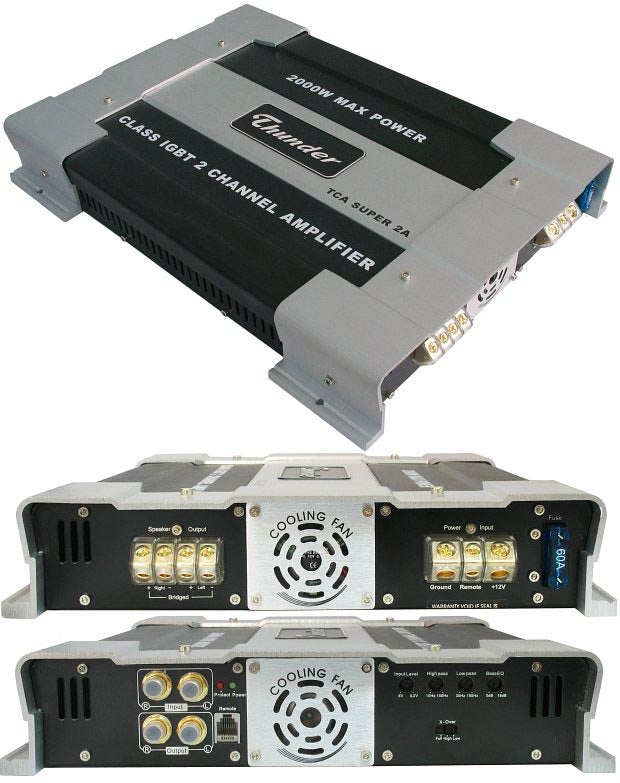 AMPLIFIKATORE TCA SUPER 2A 2000 W