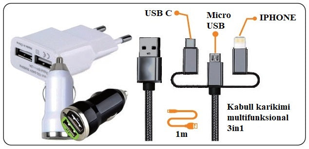 KARIKUES CELULARI (KIT 3 ne 1) SK-50681