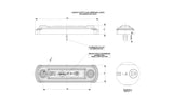SINJAL KAMIONI LED MT-WMLHOR-675 12/24V 4-LED E BARDHE 1 COPE