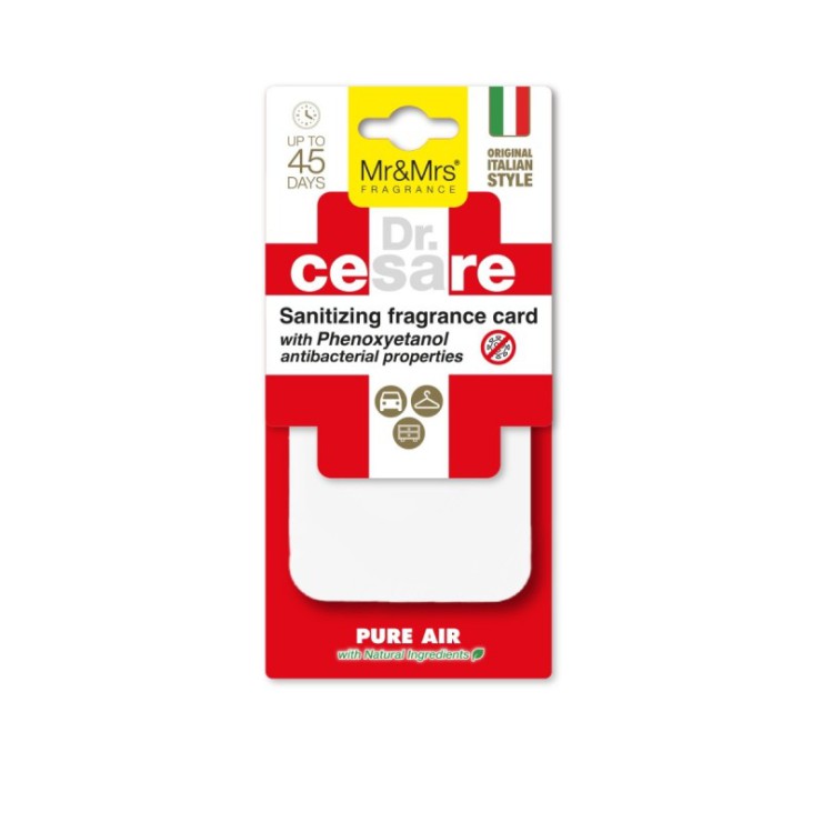 AROMATIK MR & MRS DR. CESARE CARD PURE AIR (WHITE)