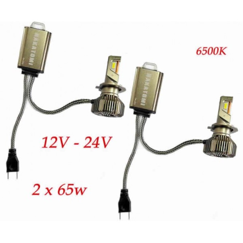 LLAMPA LED NAKATOMI (M5) H7 AV-K-6.1.242 12V/24V 65W 6800LM 6500K CANBUS SET